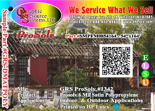 GRS ProSolv .06 mil Poly
